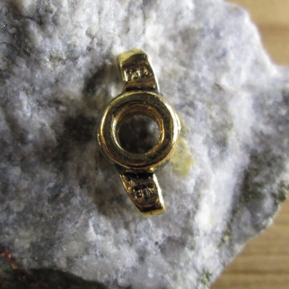 Treble Clef Gold Plated Sterling Silver European charm - Picture 4 of 6